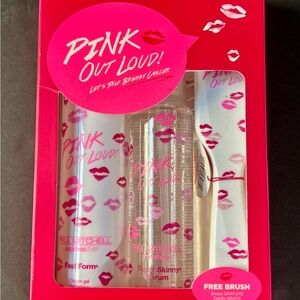 Paul Mitchell Pink Out Loud Limited Ed. FAST FORM GEL/ SUPER SKINNY SERUM SET